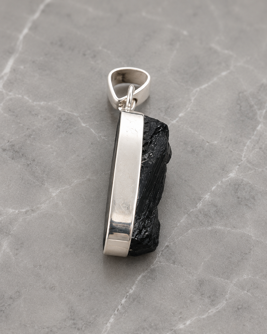 Turmalina Negra · Colgante · Plata 925