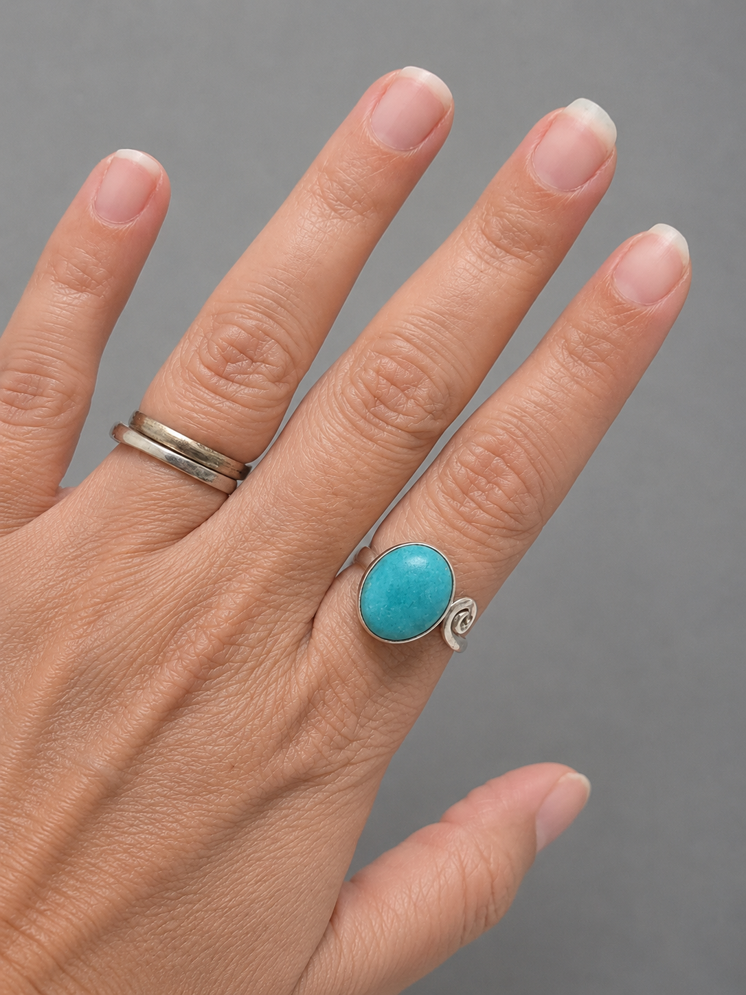 Anillo Amazonita · Para las que necesitan decir su verdad sin perder la calma