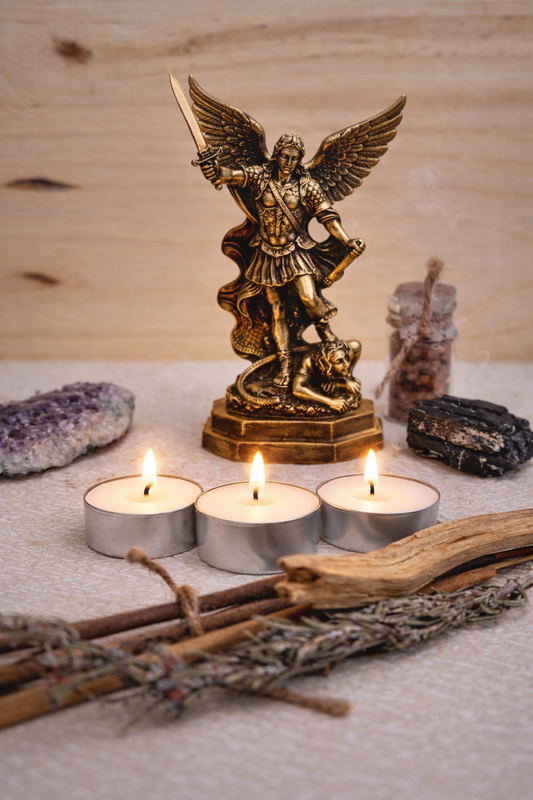 Ritual Arcángel San Miguel – Protección Energética, Corte de Lazos y Limpieza Espiritual