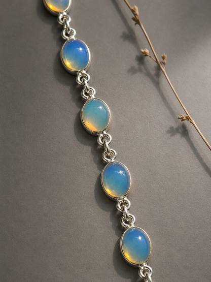 Pulsera de Ópalo Etíope en Plata 925