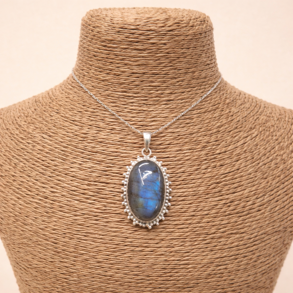 Colgante labradorita Star