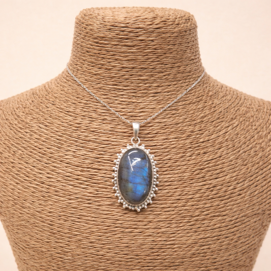 Colgante labradorita Star