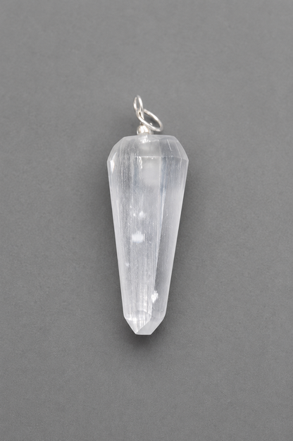 Colgante Péndulo de Selenita