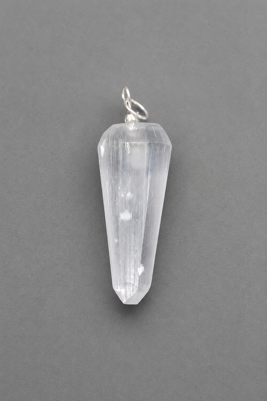 Colgante Péndulo de Selenita