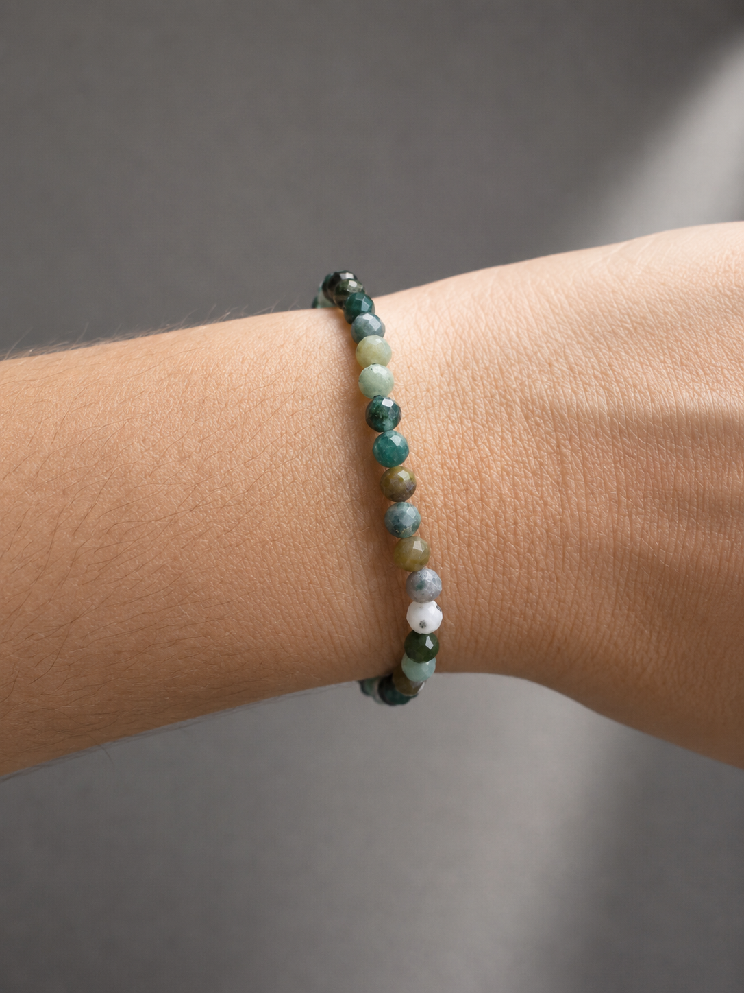 Pulsera Àgata India facetada