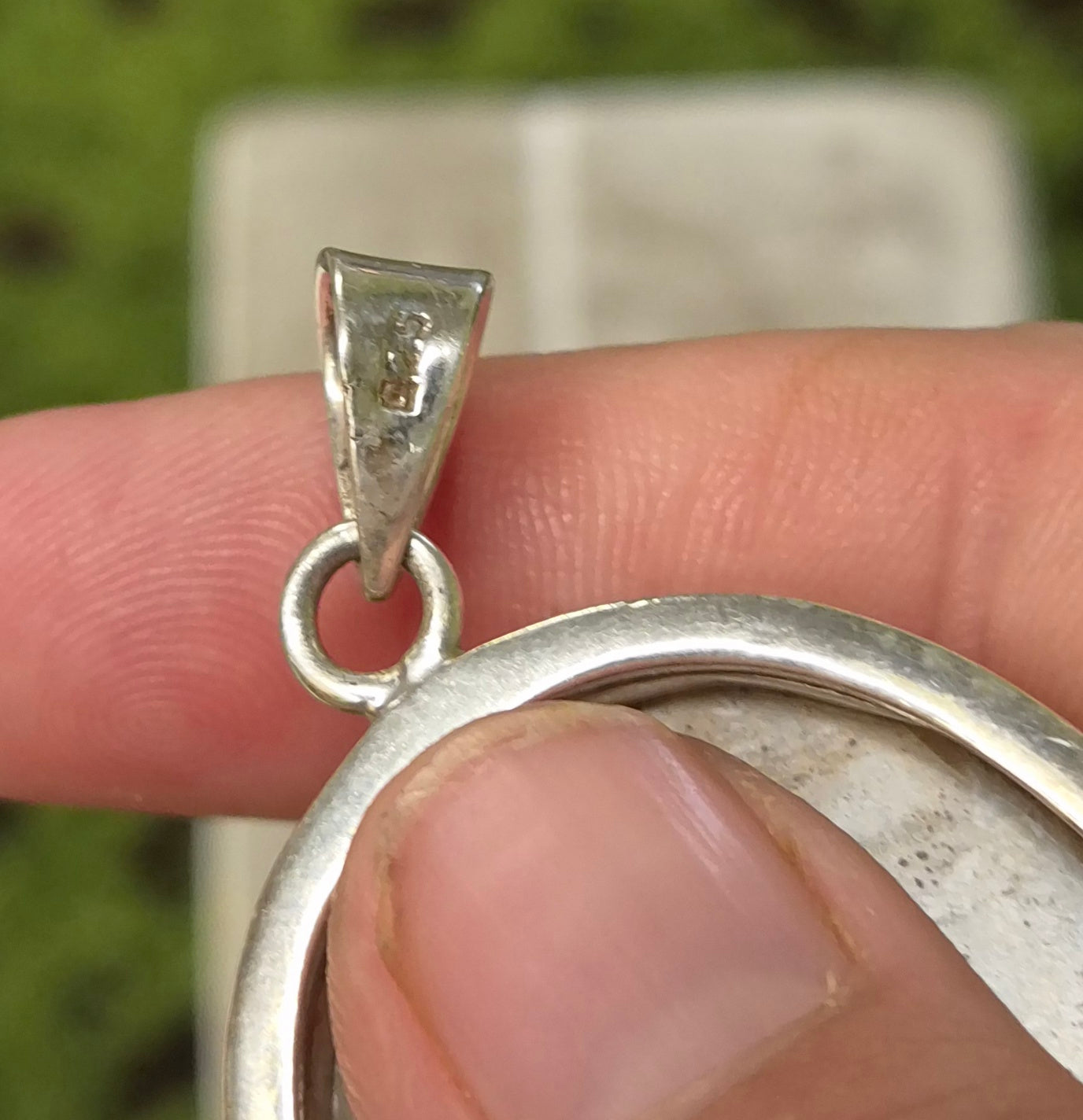 Colgante Coral Fosilizado India · Suelta y Fluye · Plata 925