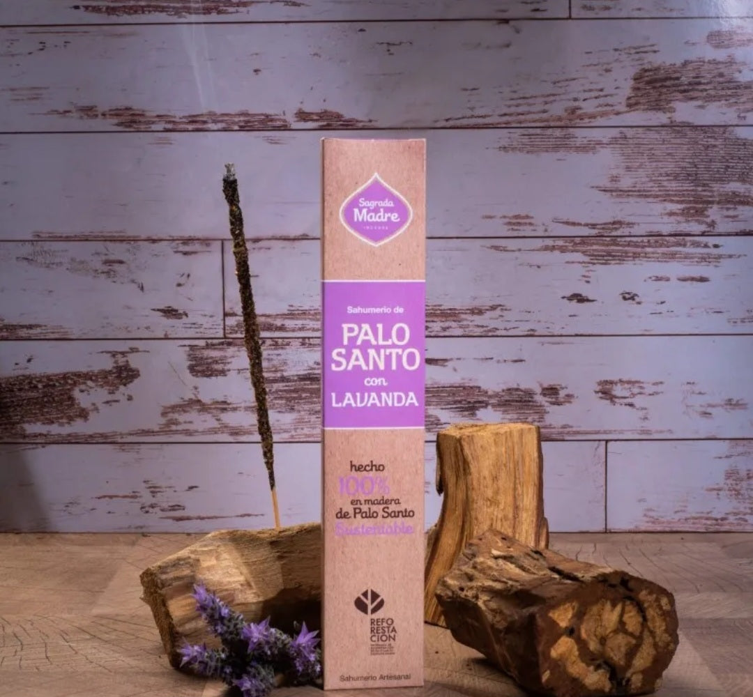 Incienso de Lavanda y Palo Santo – Calma, purificación y armonía espiritual.