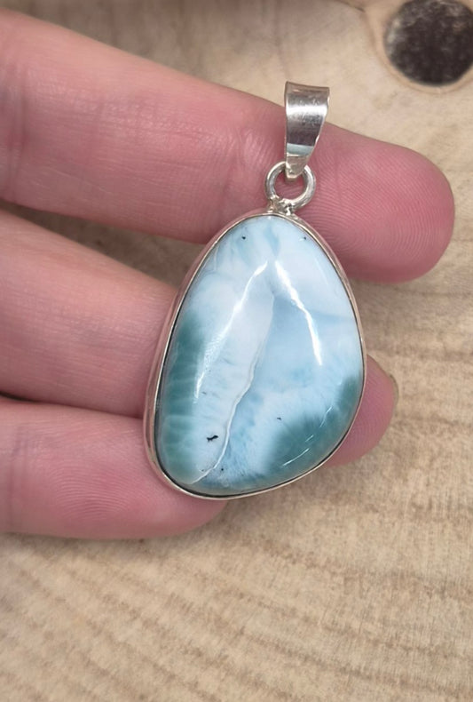Colgante Larimar · Plata 925