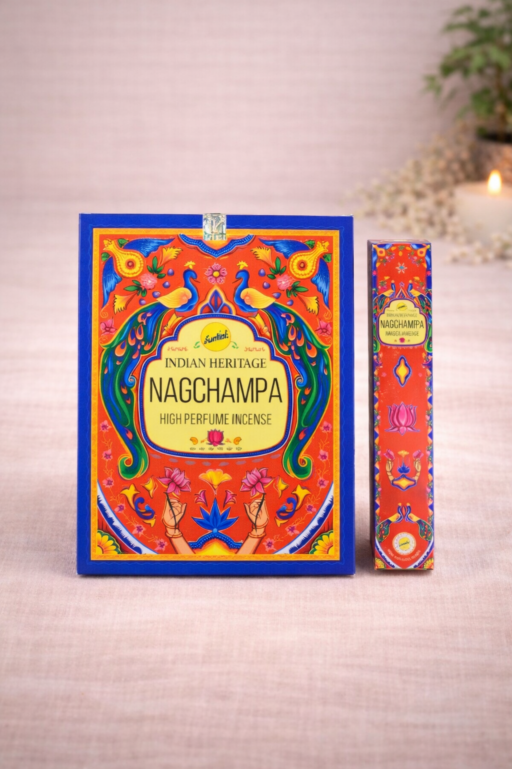 Incienso Nag Champa Sree Vani – Meditación, armonía y conexión espiritual