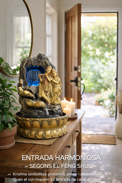 Fuente Decorativa con Figura