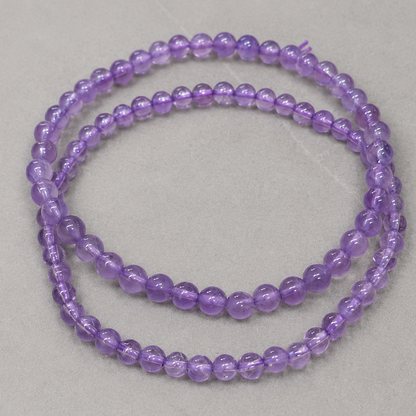 Pulsera de Amatista Natural 6mm