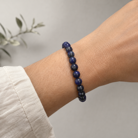 Pulsera lapislazuli 6mm