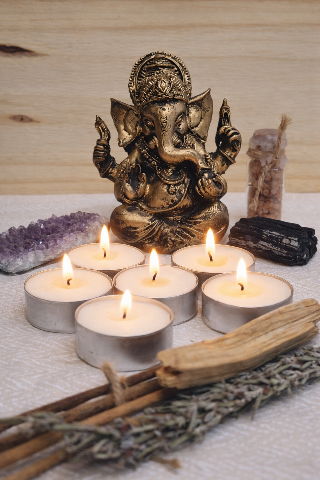 Ritual de Apertura de Caminos con Ganesha 🐘
Libera bloqueos, activa la abundancia y vuelve a fluir