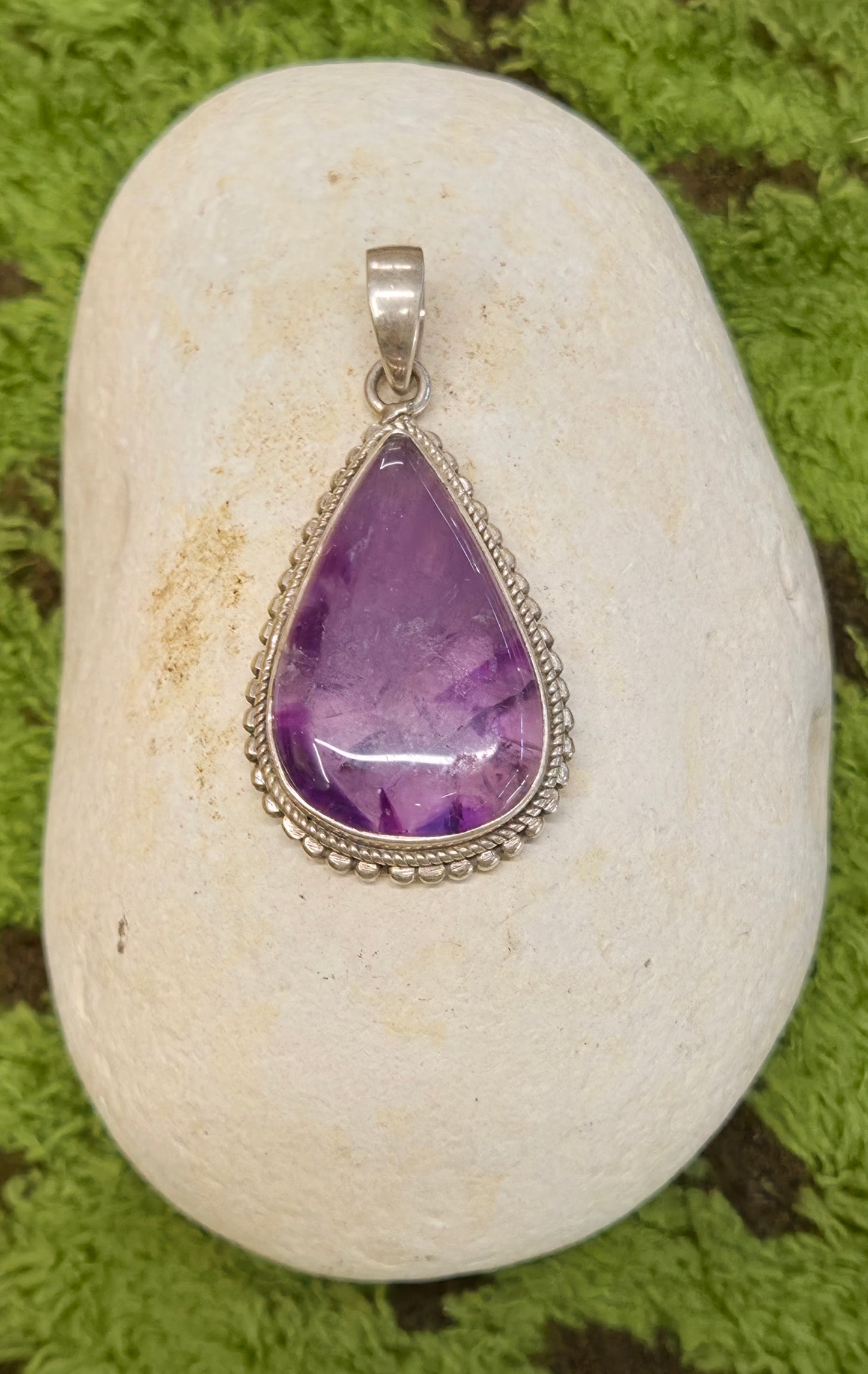 💜Colgante Amatista en Plata 925 – Tu Luz más Profunda