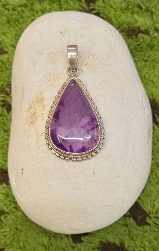💜Colgante Amatista en Plata 925 – Tu Luz más Profunda