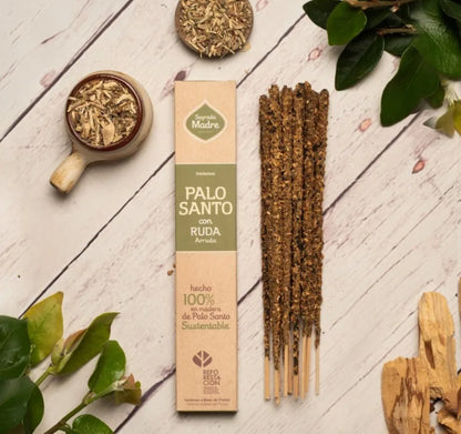 Incienso de Ruda y Palo Santo
