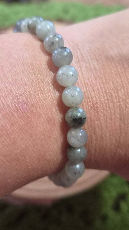 Pulsera de Labradorita Natural 6mm