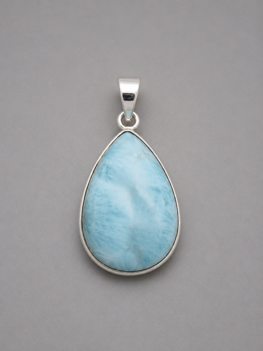 Larimar Grande · Colgante · Plata 925
