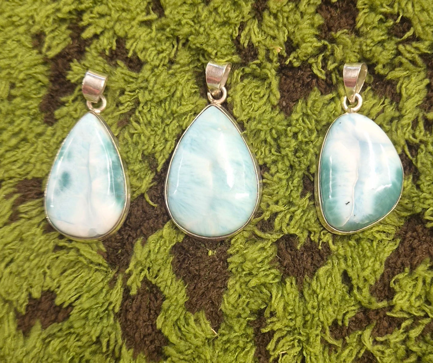 Colgante Larimar · Plata 925