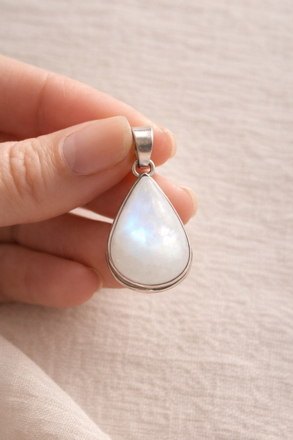 Colgante Piedra luna gota