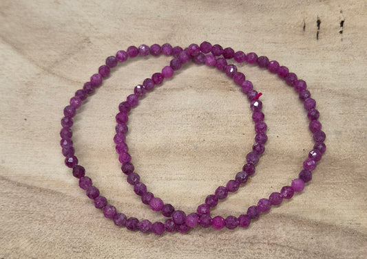 ❤️Pulsera de Rubí  – Fuerza Interior y Poder Personal