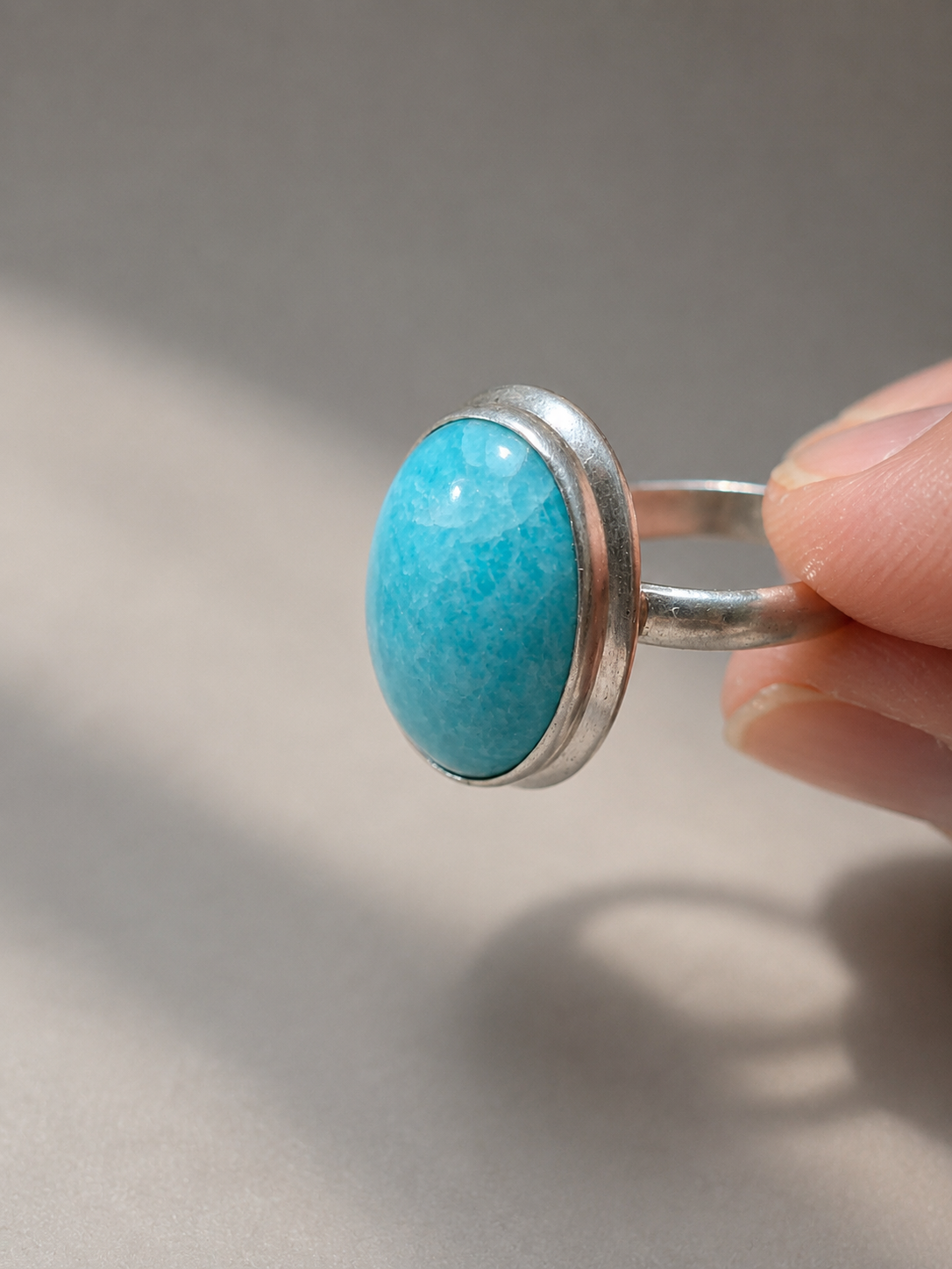 Anillo Amazonita · Calma que se ve, verdad que se siente