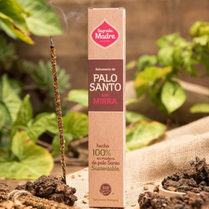 Incienso de Mirra y Palo Santo